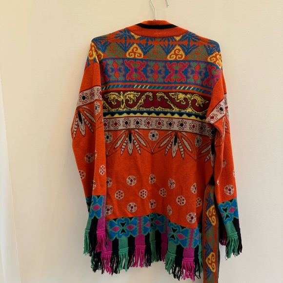 Etro Multicolor Patterned Women's Cardigan - Picture 5 of 7